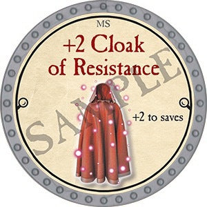 +2 Cloak of Resistance - 2023 (Platinum)