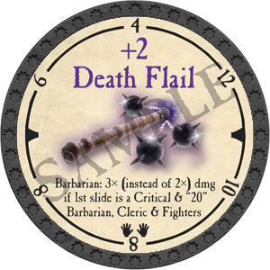+2 Death Flail - 2019 (Onyx) - C117