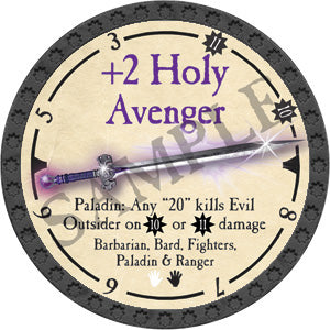 +2 Holy Avenger - 2019 (Onyx) - C117