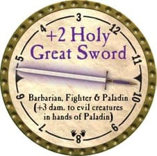 +2 Holy Great Sword - 2007 (Gold) - C117