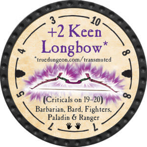 +2 Keen Longbow - 2014 (Onyx) - C117