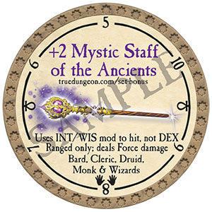 +2 Mystic Staff of the Ancients - 2024 (Gold)