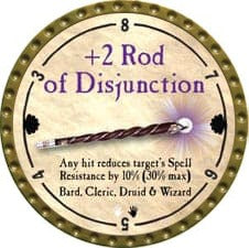 +2 Rod of Disjunction - 2011 (Gold) - UR