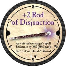 +2 Rod of Disjunction - 2011 (Onyx) - C117
