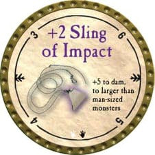 +2 Sling of Impact - 2009 (Gold)