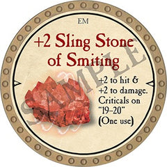 +2 Sling Stone of Smiting - 2021 (Gold) - R