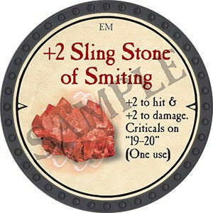 +2 Sling Stone of Smiting - 2021 (Onyx) - C26