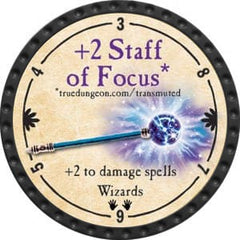 +2 Staff of Focus - 2015 (Onyx) - C117