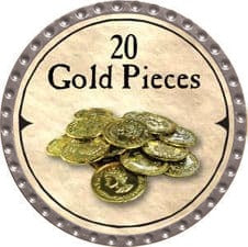 20 Gold Pieces (C) - 2007 (Platinum) - C37