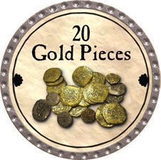20 Gold Pieces (C) - 2011 (Platinum) - C37