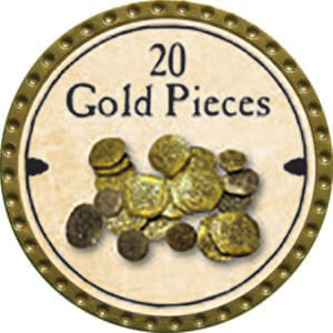 20 Gold Pieces (C) - 2014 (Gold)