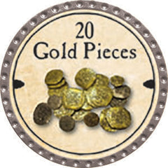 20 Gold Pieces (C) - 2014 (Platinum) - C