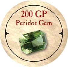 200 GP Peridot Gem - 2006 (Wooden) - C26