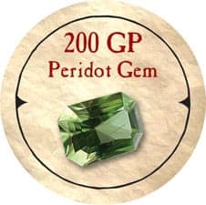 200 GP Peridot Gem - 2006 (Wooden) - C37