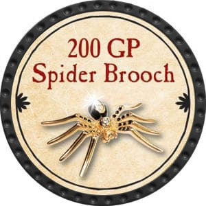 200 GP Spider Brooch - 2015 (Onyx) - C26