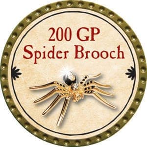 200 GP Spider Brooch - 2015 (Gold)