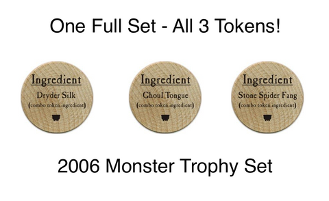 Monster Trophy Set - 2006 (Wooden)