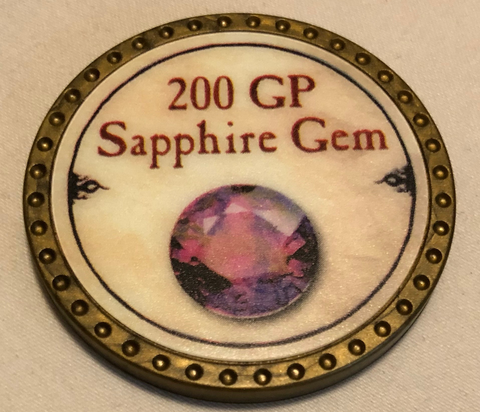 200 GP Sapphire Gem - 2010 (Gold) - misprint pink - C37