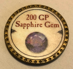 200 GP Sapphire Gem - 2010 (Gold) - misprint purple - C37