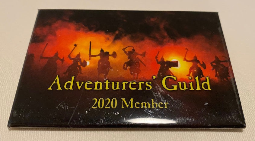 Adventurers’ Guild Membership Button - 2020