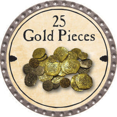 25 Gold Pieces (C) - 2014 (Platinum) - C