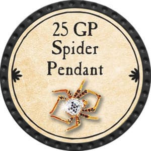 25 GP Spider Pendant - 2015 (Onyx) - C26
