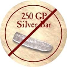 250 GP Silver Bar - Yearless (Gold)