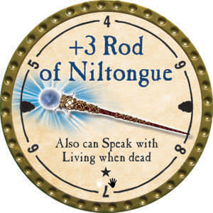 +3 Rod of Niltongue - 2014 (Gold)