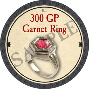 300 GP Garnet Ring - 2018 (Onyx) - C26