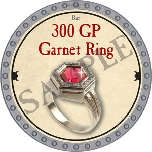 300 GP Garnet Ring - 2018 (Platinum)
