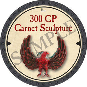 300 GP Garnet Sculpture - 2019 (Onyx) - C37