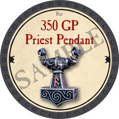 350 GP Priest Pendant - 2018 (Onyx) - C26