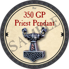 350 GP Priest Pendant - 2018 (Onyx) - C26