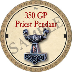 350 GP Priest Pendant - 2018 (Gold)