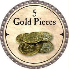 5 Gold Pieces - 2007 (Platinum) - C17