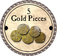 5 Gold Pieces - 2011 (Platinum) - C37