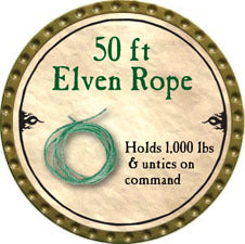 50 ft Elven Rope - 2010 (Gold) - UC