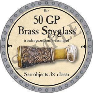 50 GP Brass Spyglass - 2022 (Platinum) - C17