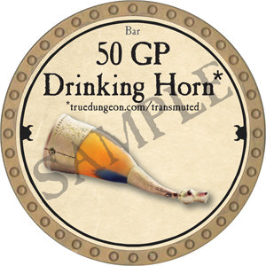 50 GP Drinking Horn - 2018 (Gold) - C