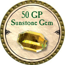 50 GP Sunstone Gem - 2010 (Gold) - C37