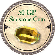 50 GP Sunstone Gem - 2010 (Platinum) - C37