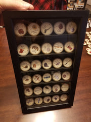 Wooden True Dungeon Token Display Case