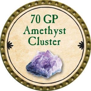 70 GP Amethyst Cluster - 2015 (Gold)