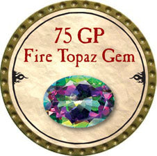 75 GP Fire Topaz Gem - 2010 (Gold)