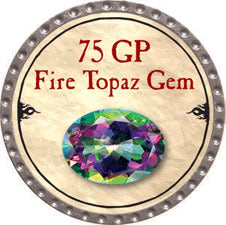 75 GP Fire Topaz Gem - 2010 (Platinum) - C37