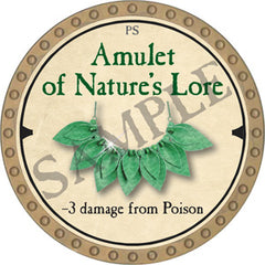 Amulet of Nature's Lore - 2019 (Gold)
