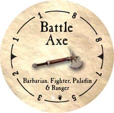 Battle Axe - 2005b (Wooden) - C26