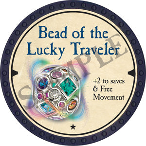 Bead of the Lucky Traveler - 2019 (Blue) - C9