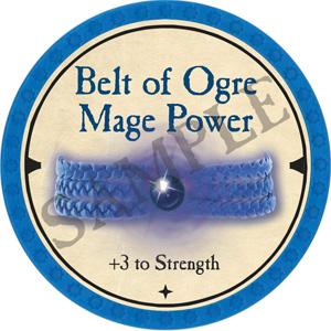 Belt of Ogre Mage Power - 2019 (Light Blue) - C26