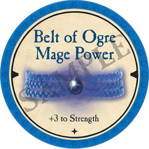 Belt of Ogre Mage Power - 2019 (Light Blue) - C12